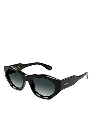Chloe Gayia Cat Eye Sunglasses, 53mm Product Image