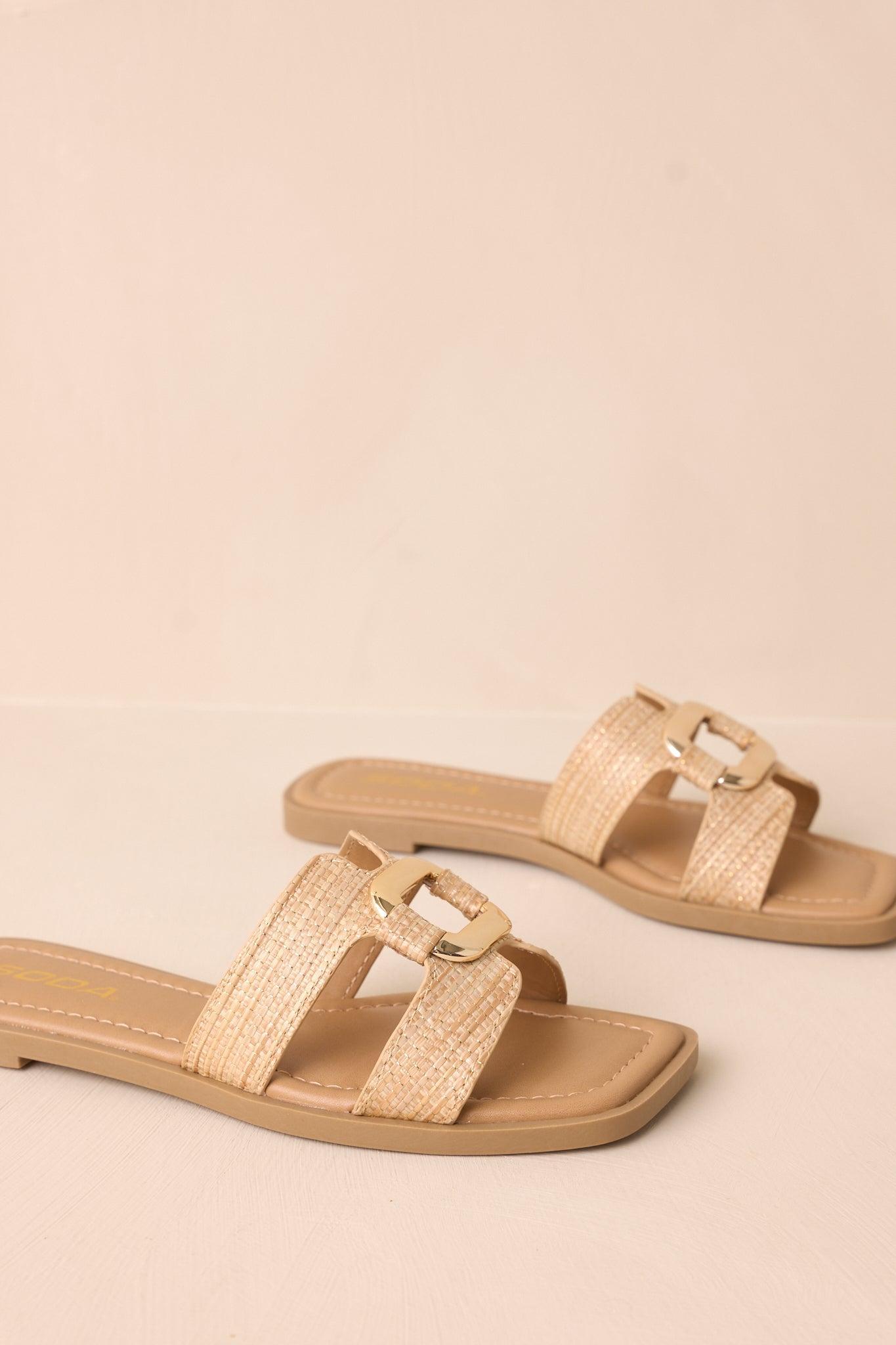 Time After Time Tan Sandals Product Image