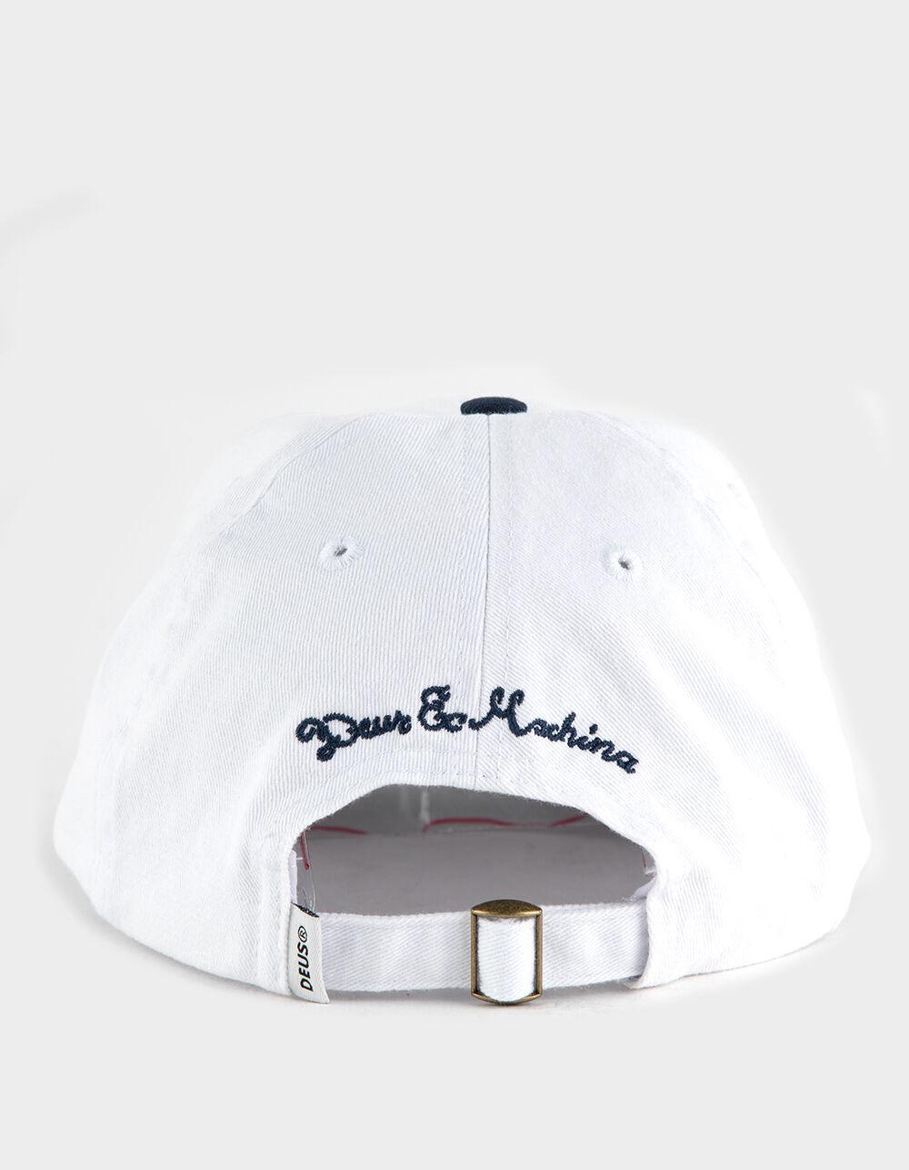 DEUS EX MACHINA Metro Dad Strapback Hat - WHITE COMBO Product Image