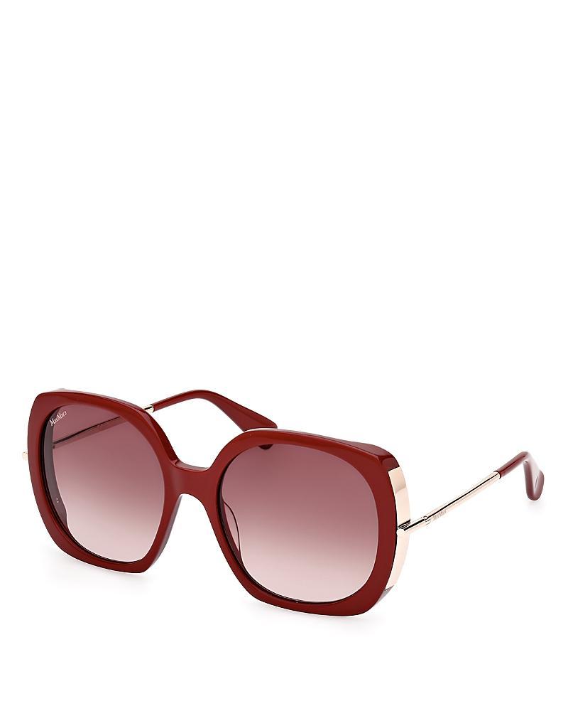 Max Mara Black Butterfly Acetate Sunglasses, 58mm Product Image