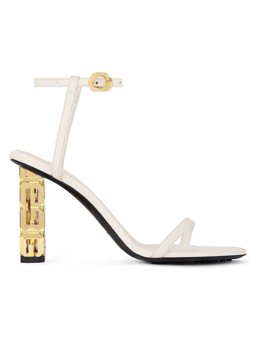 Womens G Cube Sandals in Nappa Leather Product Image