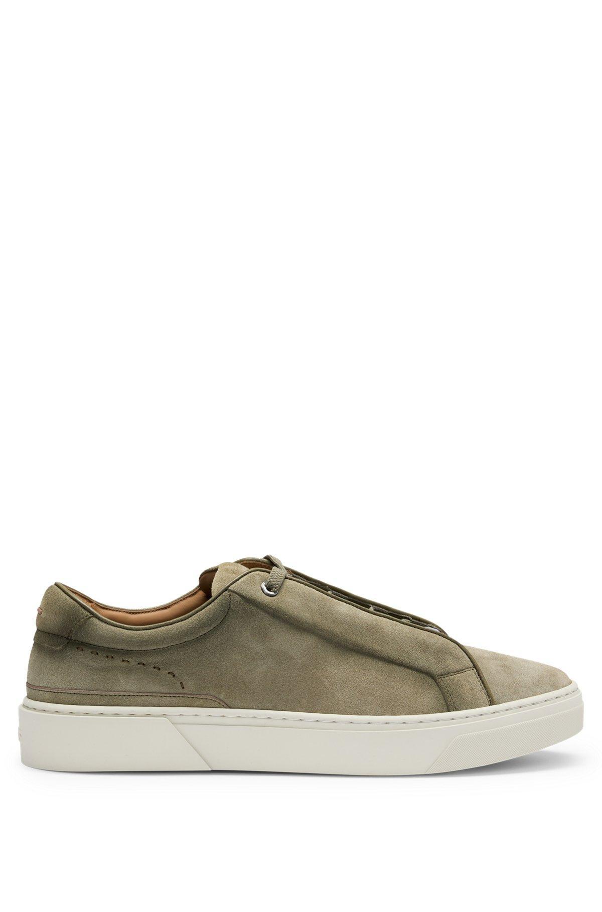 Gary low-top trainers in suede Product Image