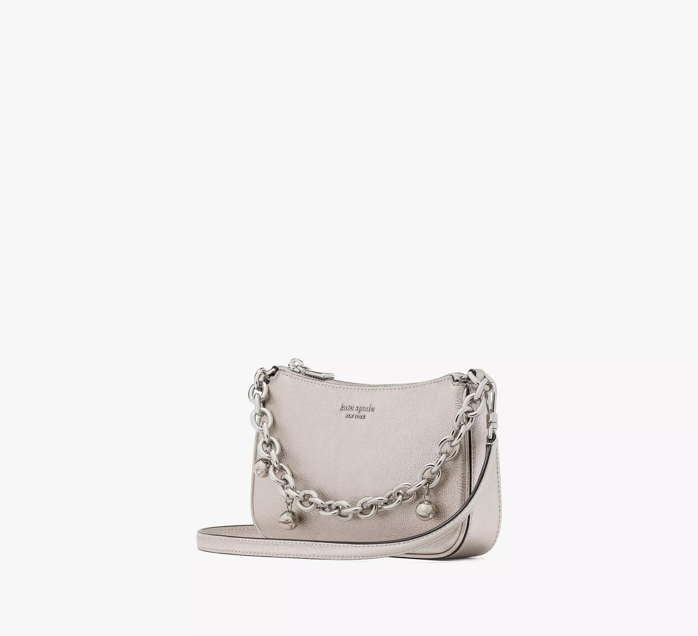 Jolie Metallic Small Convertible Crossbody Product Image