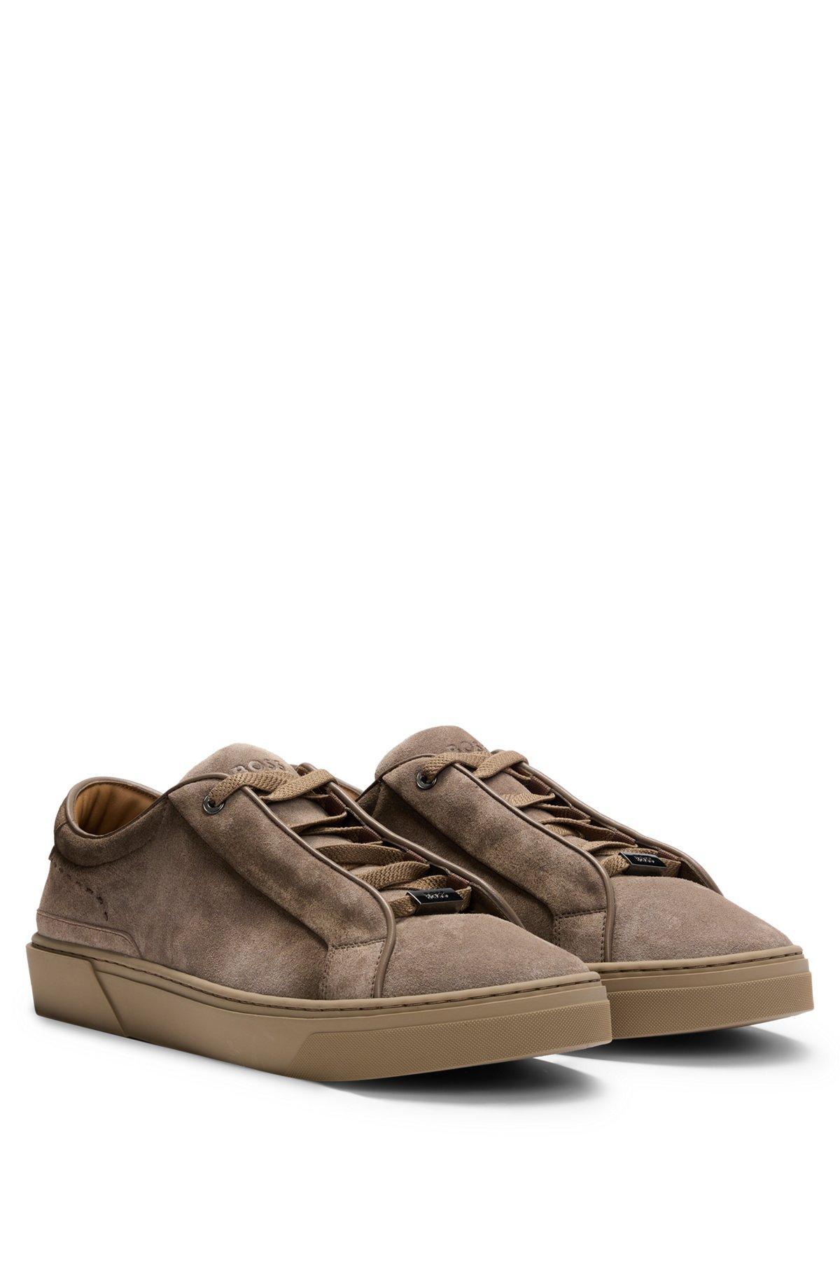 Gary low-top trainers in suede Product Image