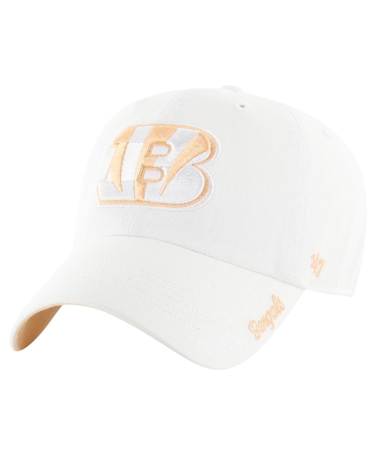 Womens 47 Cincinnati Bengals Ballpark Cheer Clean Up Adjustable Hat Product Image