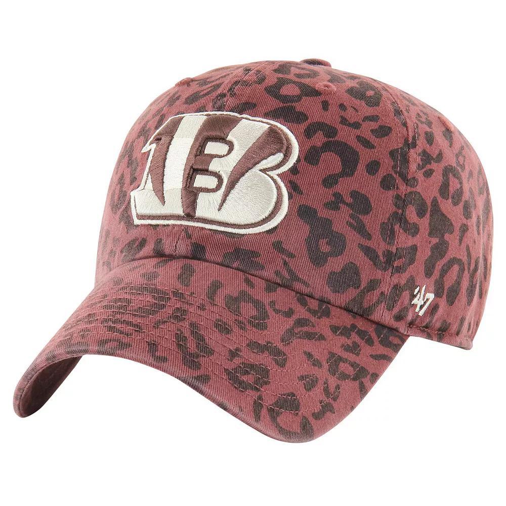 Women's '47  Brown Cincinnati Bengals Tawny Clean Up Adjustable Hat Product Image