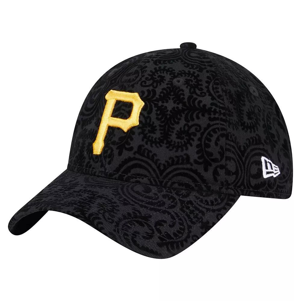 Women's New Era Navy Detroit Tigers Corduroy 9TWENTY Adjustable Hat, Blue Product Image