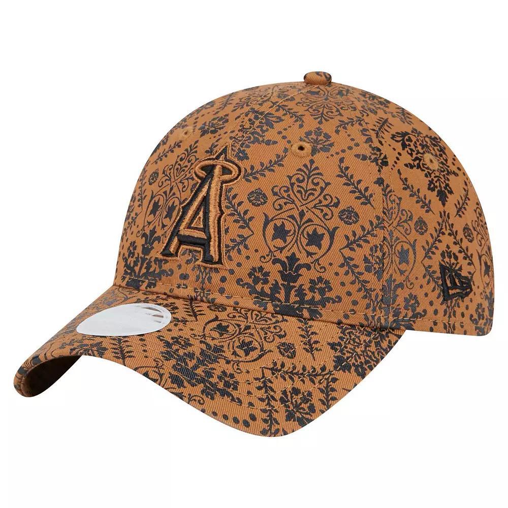 Womens New Era Los Angeles Angels Vintage Deco 9TWENTY Adjustable Hat Product Image