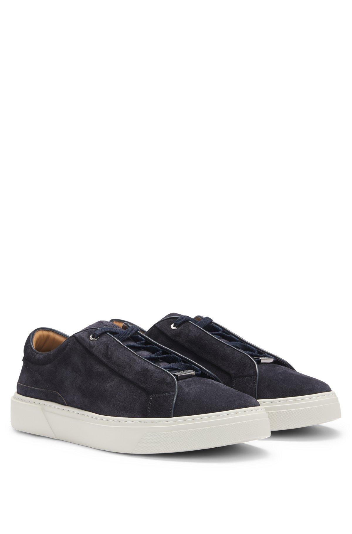Gary low-top trainers in suede Product Image