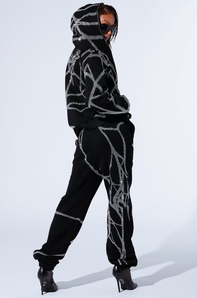 SPIDER SEQUIN DETAIL JOGGER Product Image
