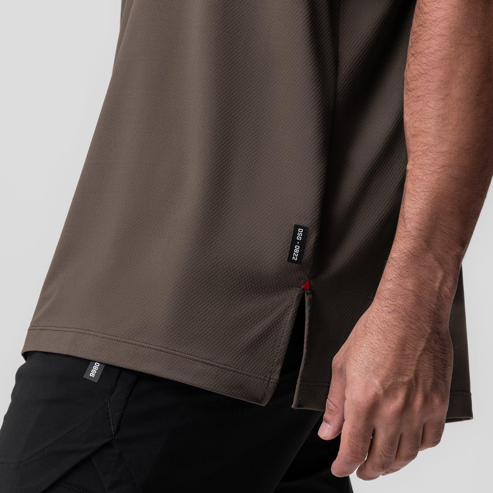 0822. AeroSilver® Oversized Tee - Black "RP" Product Image