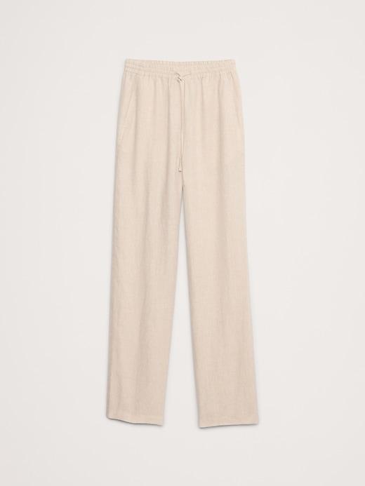 Linen Pull-On Ankle Pant Product Image