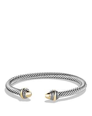 David Yurman Cable Classics Bracelet with Blue Topaz and Gold Product Image