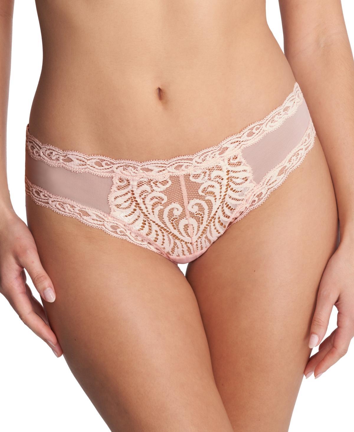 Womens Feathers Lace Hipster Product Image