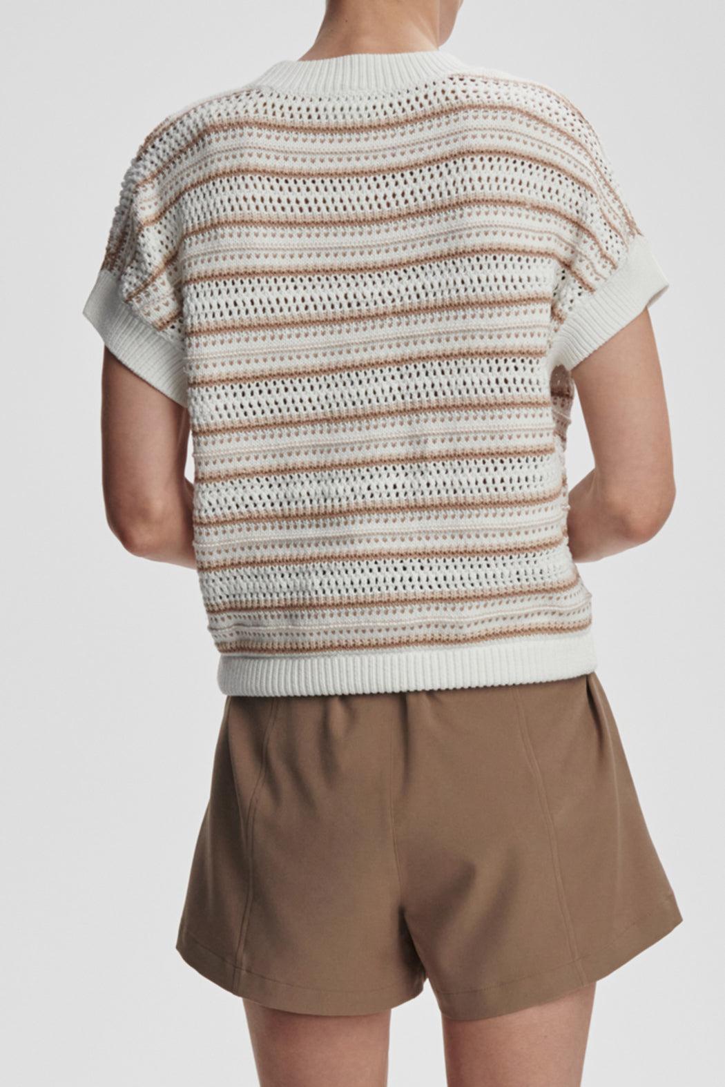 Ciara Stripe Knit Top Product Image