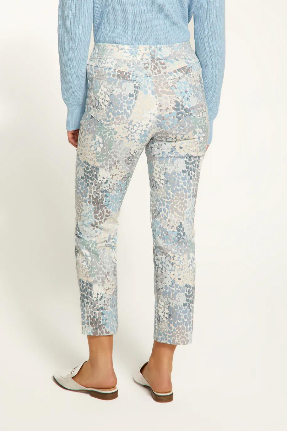 Pull-On Straight Crop Denim Product Image