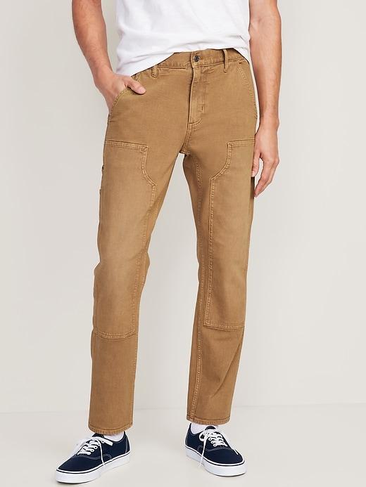 90s Straight Built-In Flex Workwear Carpenter Jeans Product Image