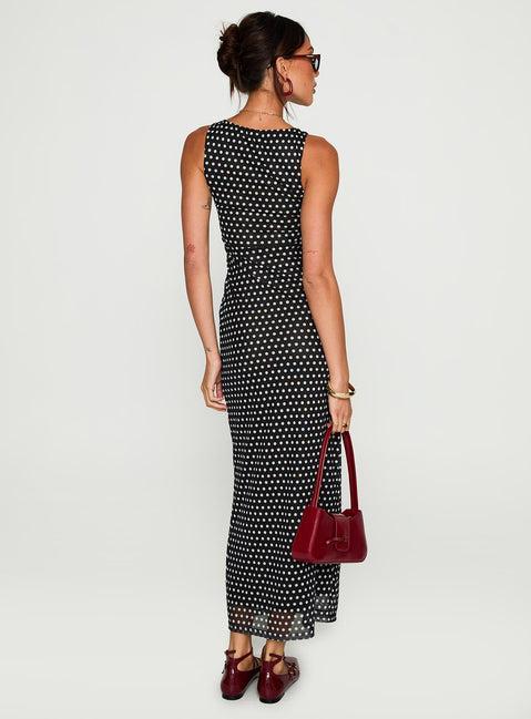 Top Of Mind Maxi Dress Black Product Image