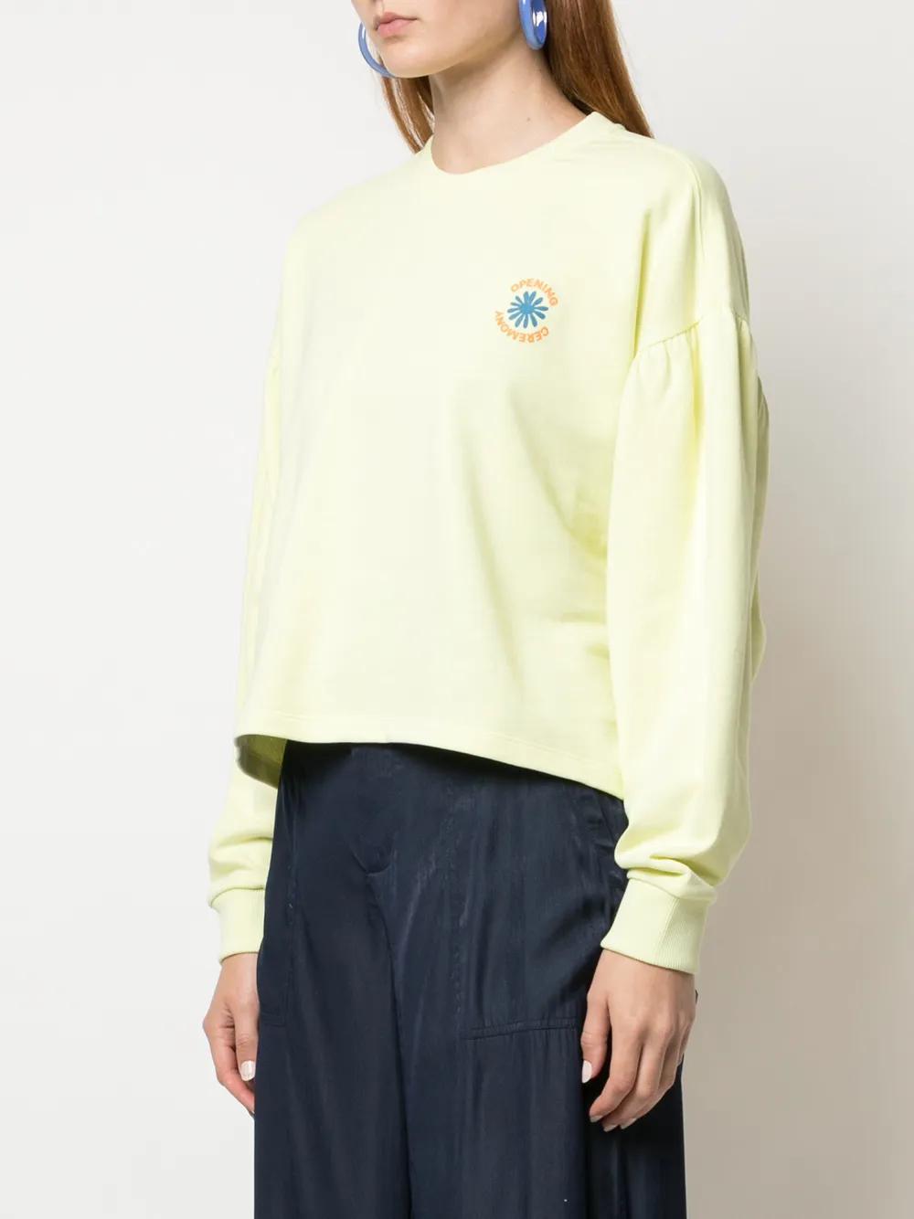 logo print sweatshirt Product Image