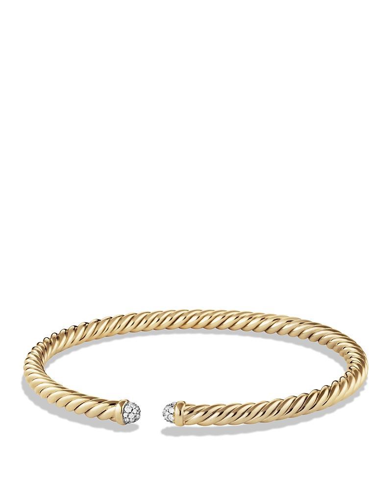 4mm Cable Flex Bracelet in 18K Gold Product Image