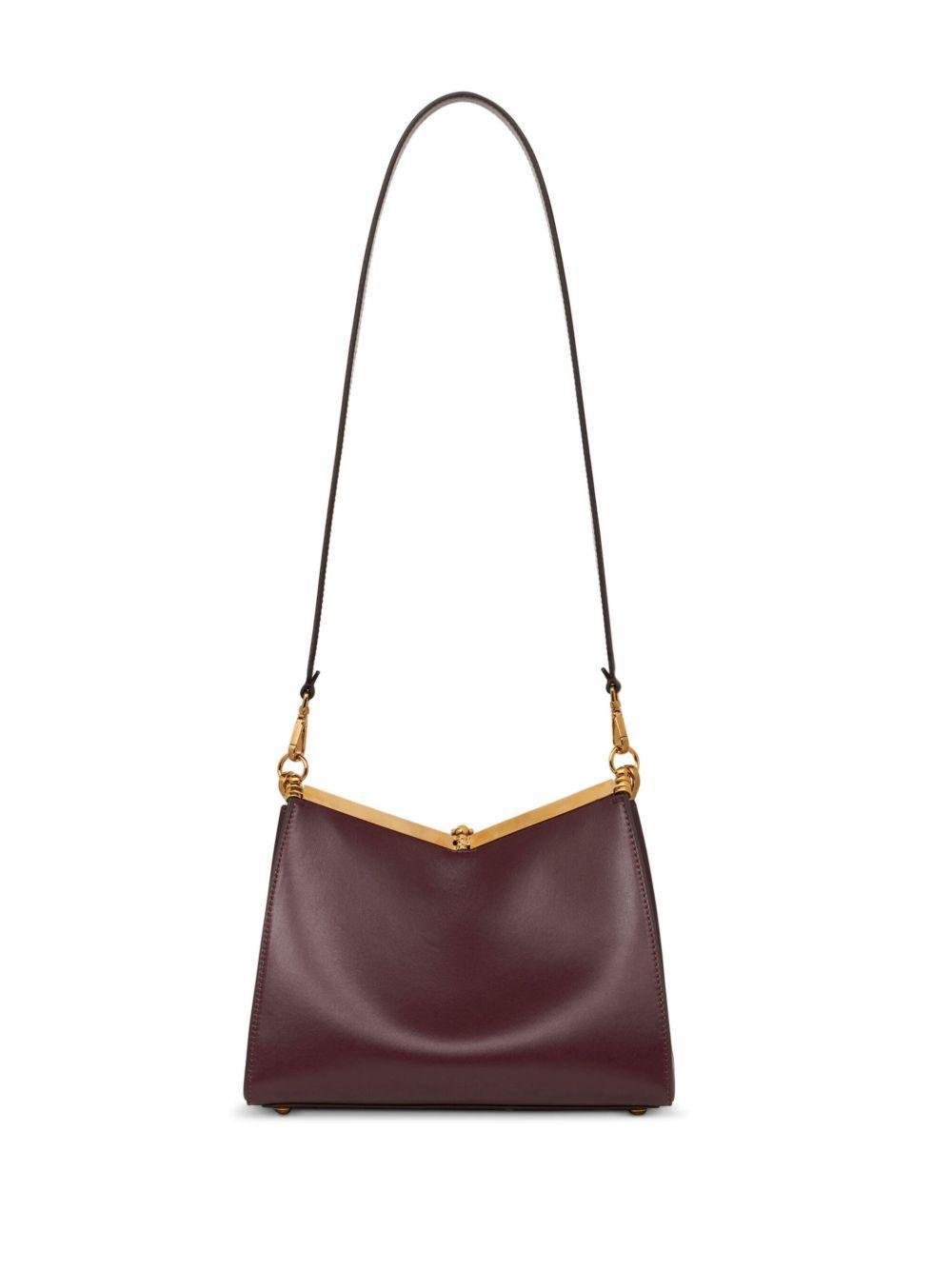 medium Vela leather shoulder bag Product Image