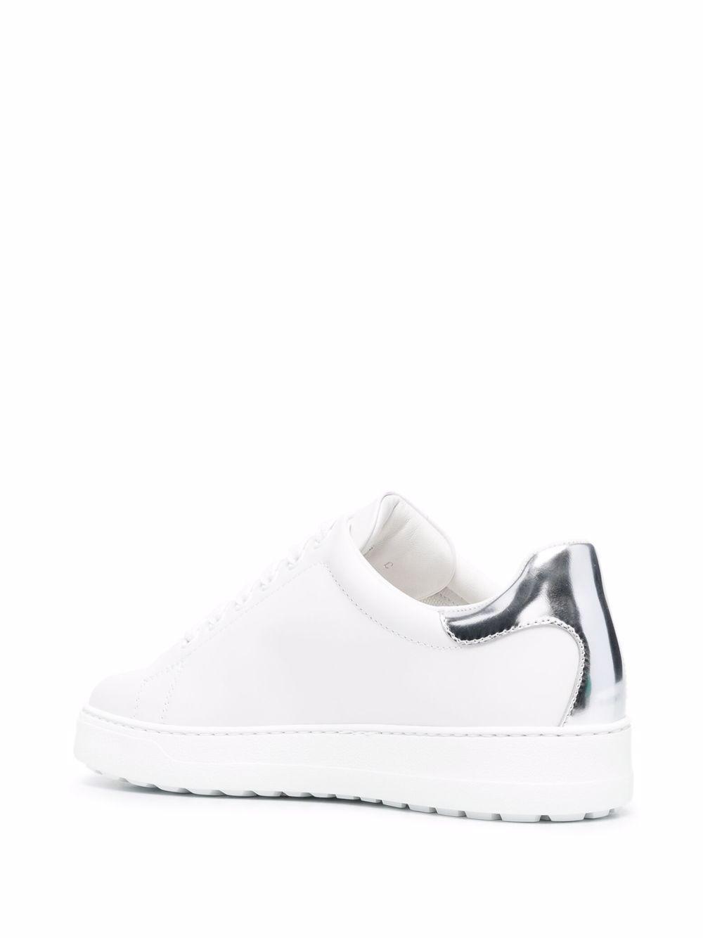 Gancini logo-print low-top sneakers Product Image