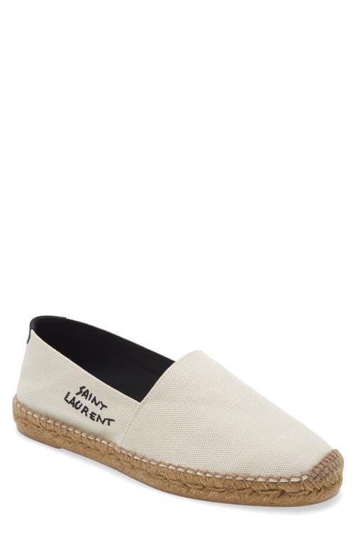 Mens Logo-Stitched Canvas Espadrilles Product Image