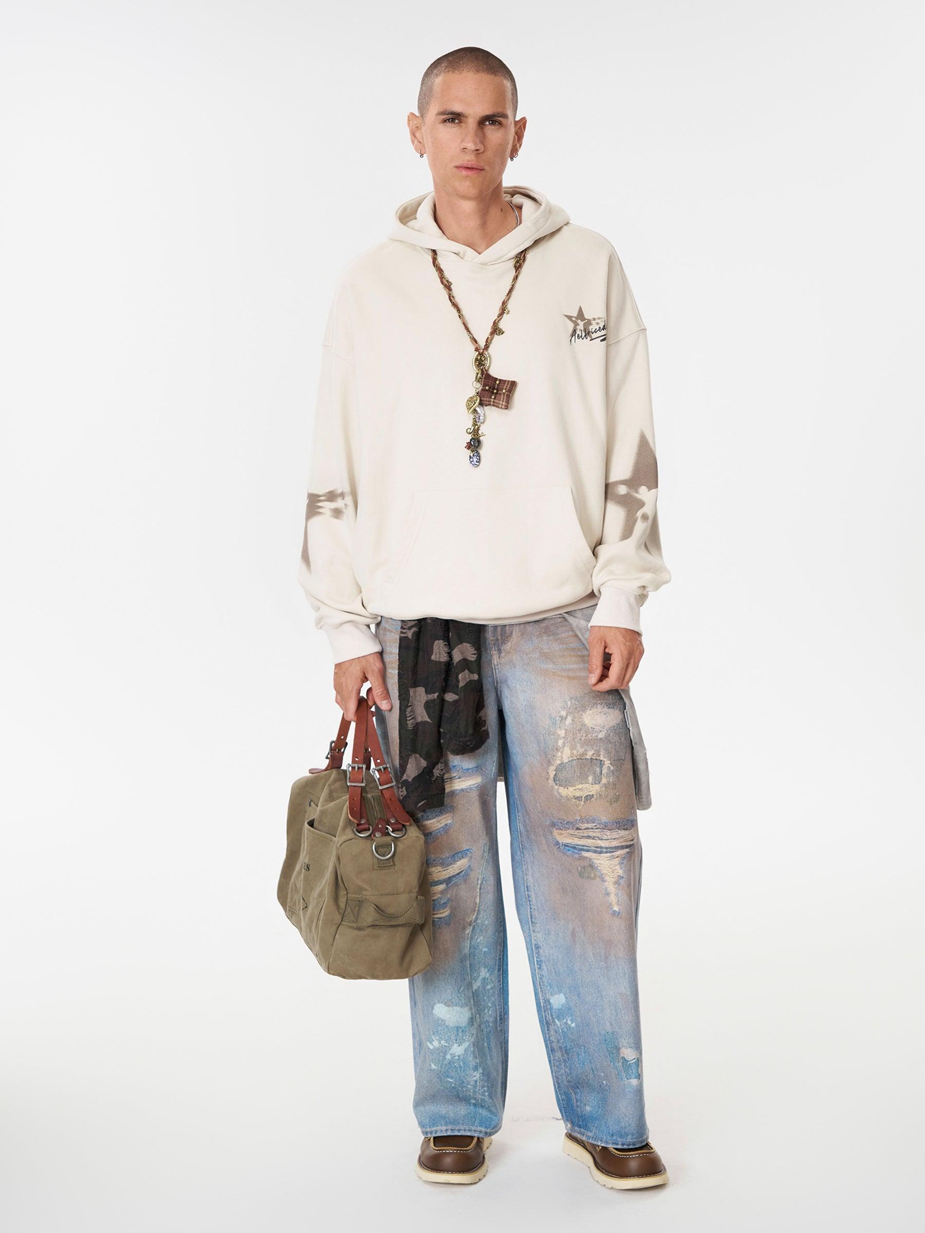 Aelfric Eden Star Figure Print Hoodie Product Image