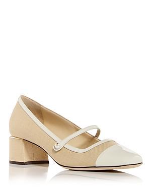 Jimmy Choo Womens Elisa 45 Block Heel Mary Jane Pumps Product Image