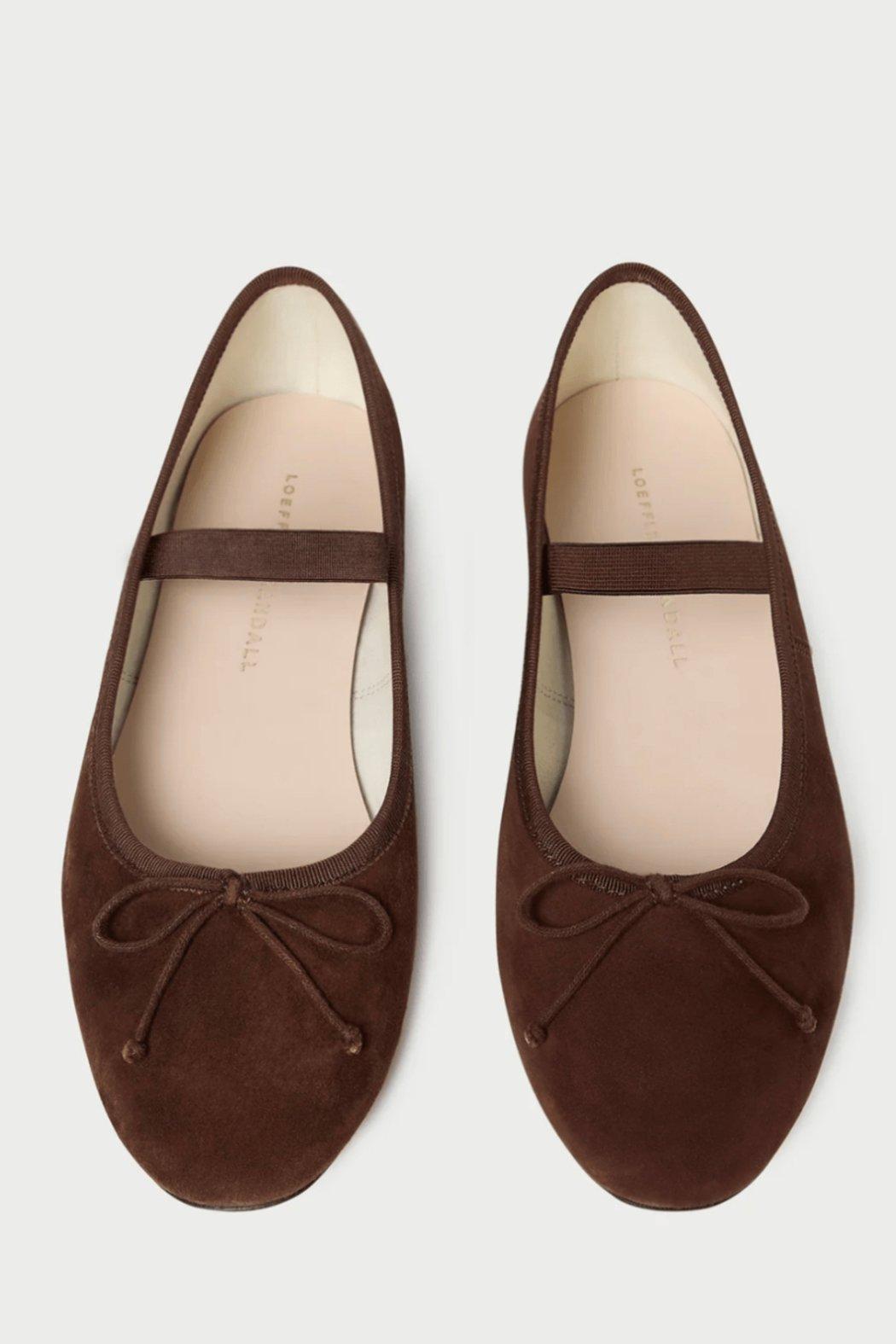 Leonie Espresso Ballet-Flat Product Image
