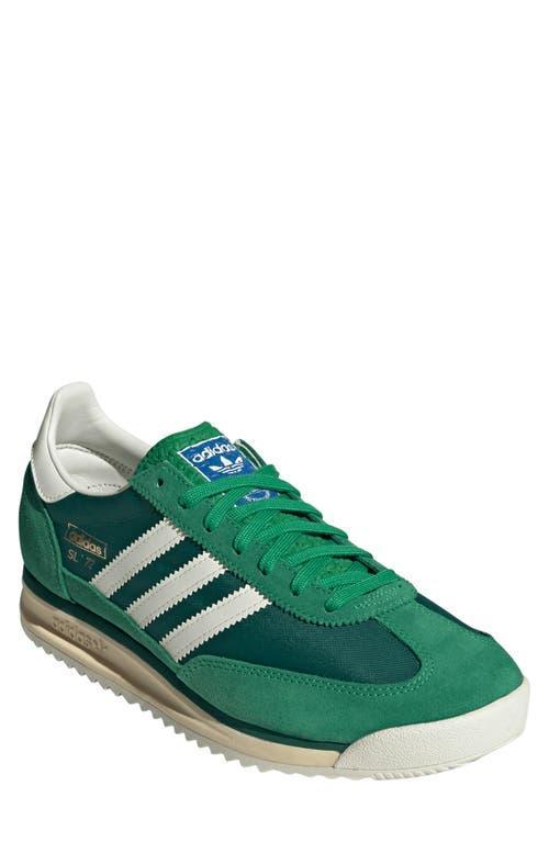 adidas Gender Inclusive SL 72 RS Sneaker in Green/white/collegiate Green at Nordstrom, Size 12.5 Women's Product Image