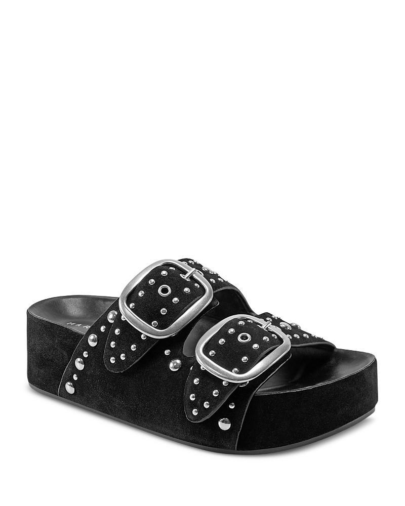 Marc Fisher Ltd. Womens Sayge Double Studded Strap Platform Sandals Product Image
