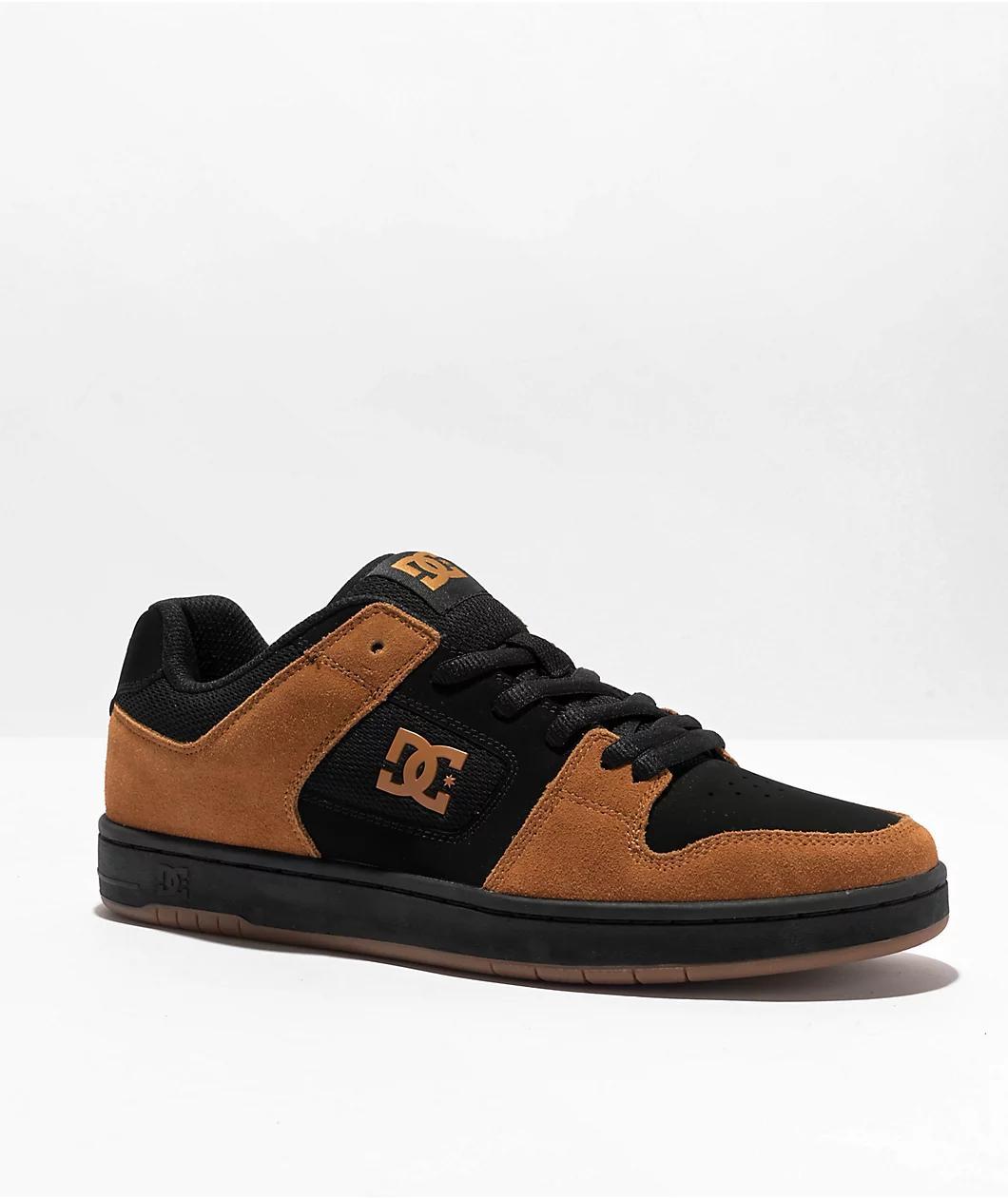 DC Manteca 4 Wheat & Black Skate Shoes Product Image