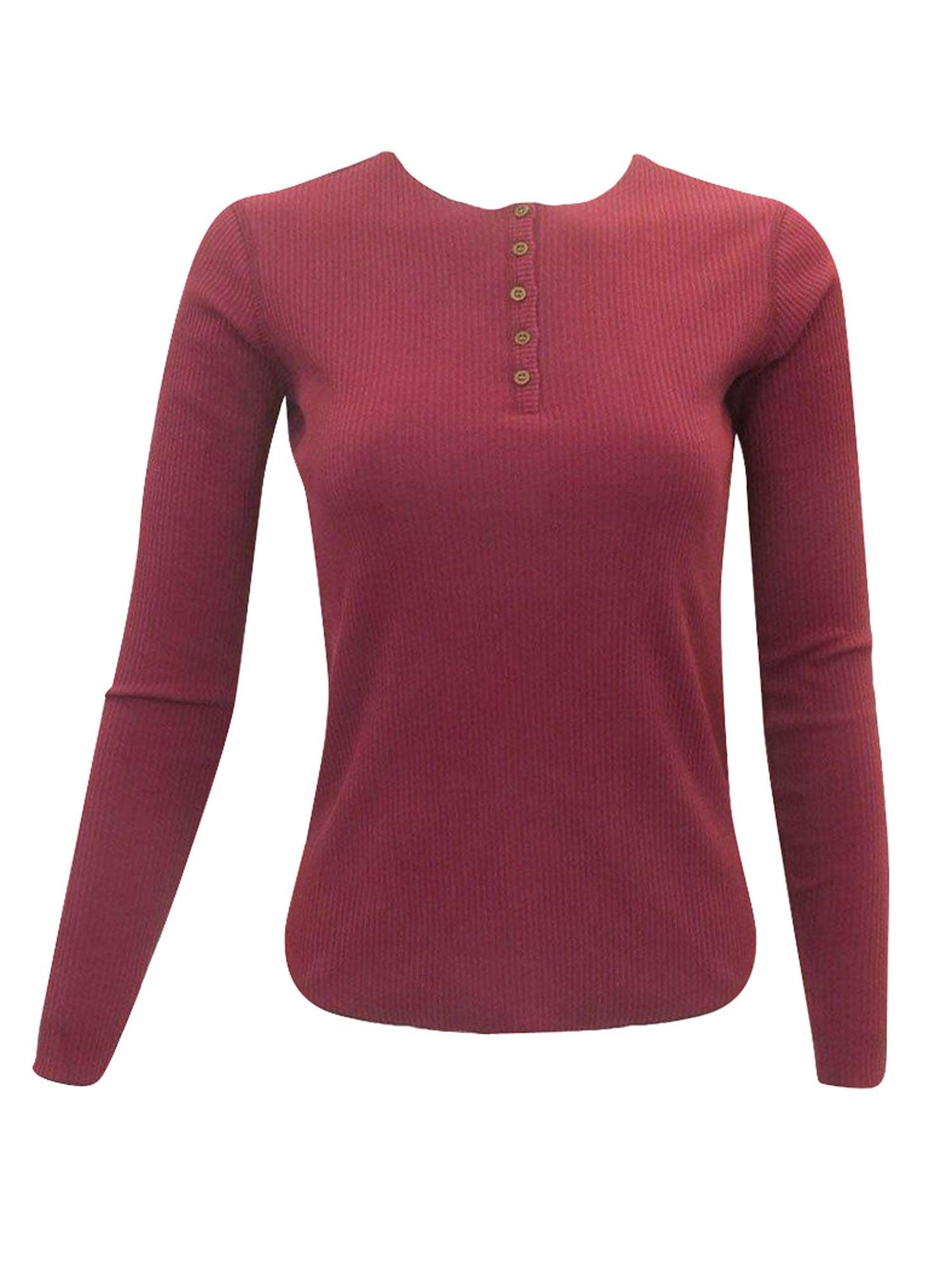 FYI Ribbed Henley Product Image