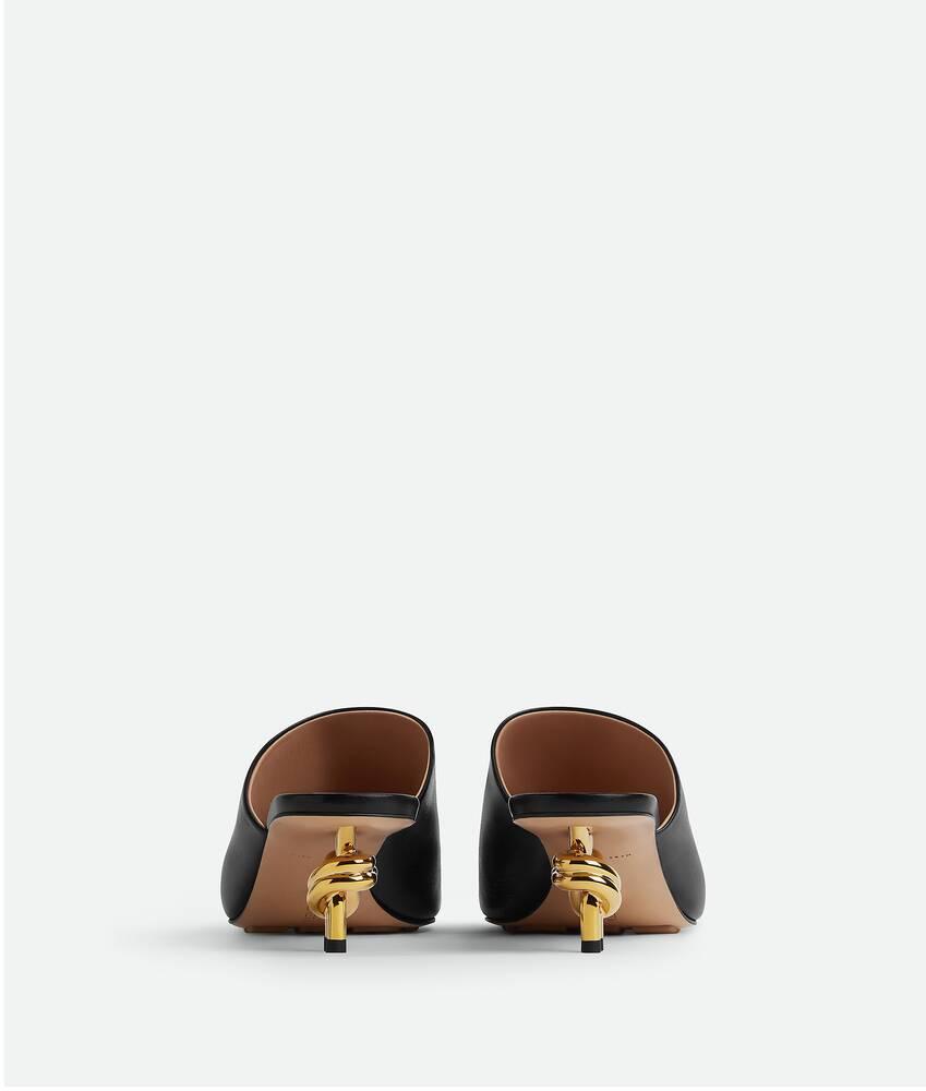 Women's Knot Mule in Black Product Image