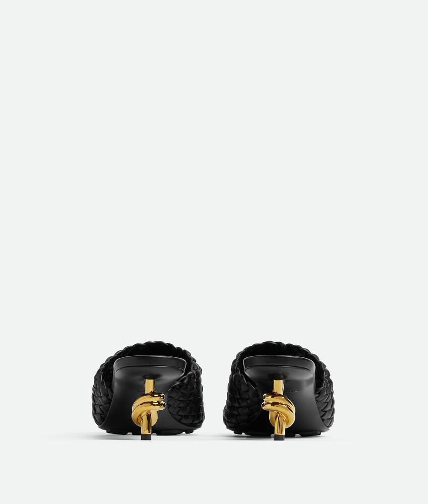 Women's Knot Mule in Black Product Image