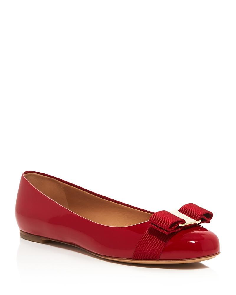 Ferragamo Womens Varina Ballet Flats Product Image