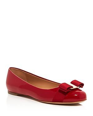 Ferragamo Womens Varina Ballet Flats Product Image