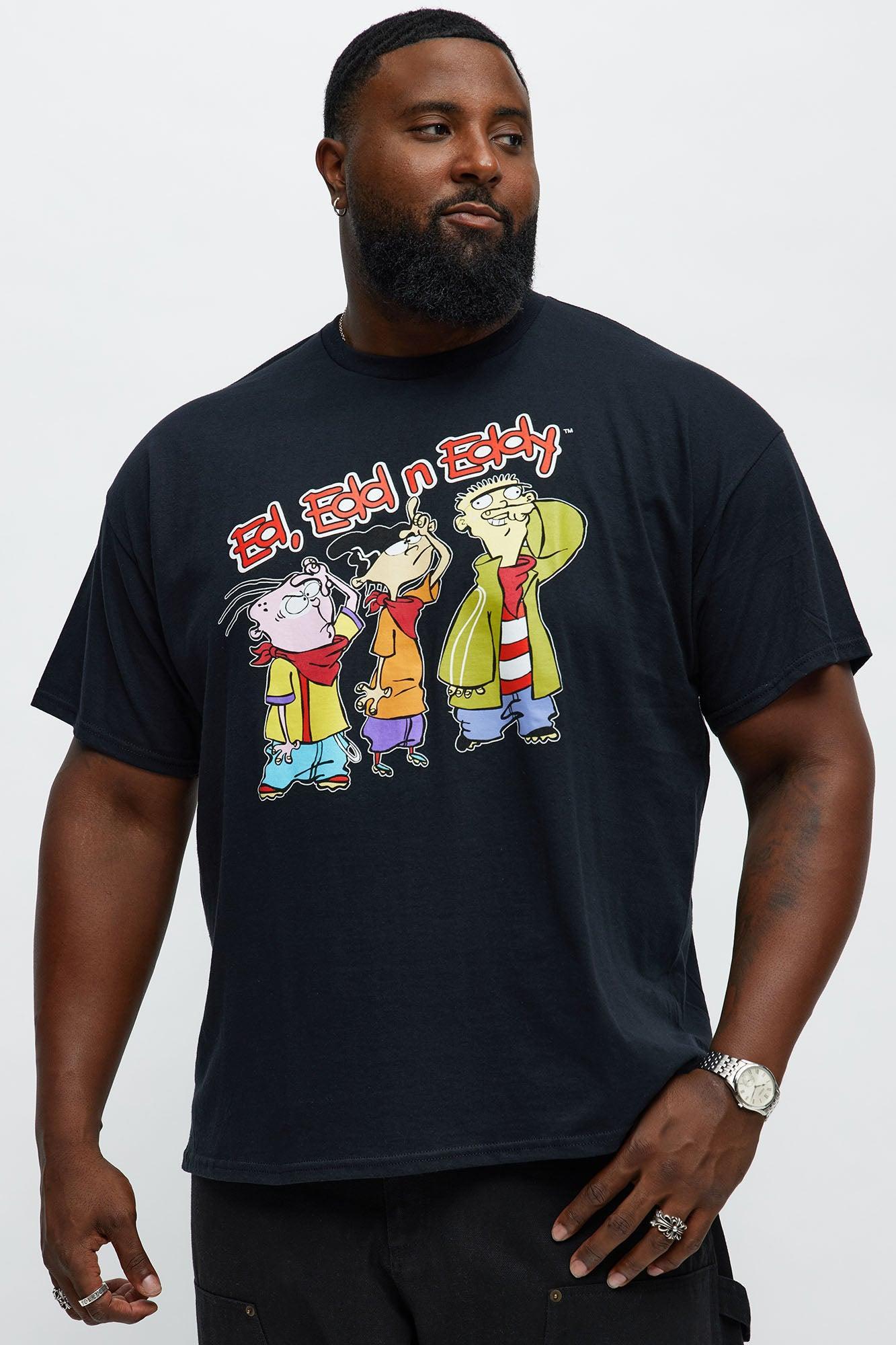 Ed Edd And Eddy LOSER Short Sleeve Tee - Black Product Image