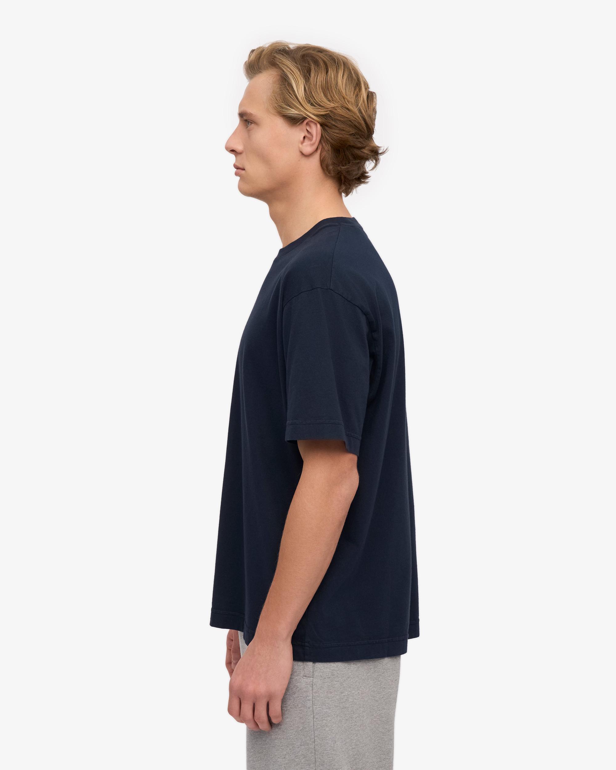 Oversized Organic T-Shirt - Magenta Blaze Product Image