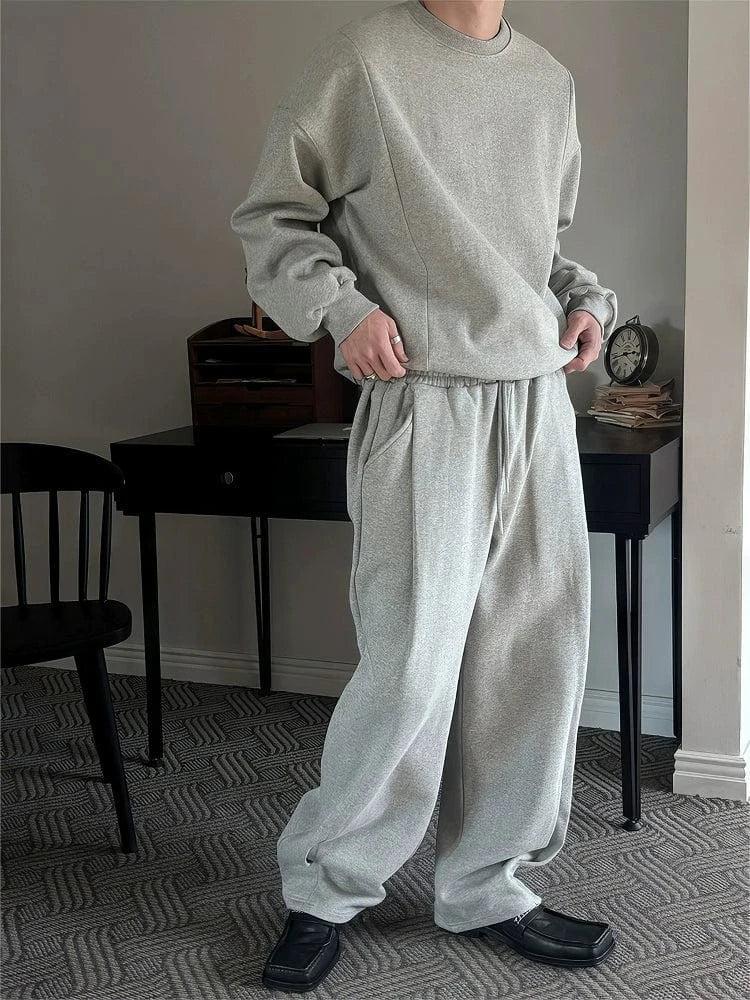 RT No. 11522 BLANK SWEATER & STRAIGHT SWEATPANTS Product Image