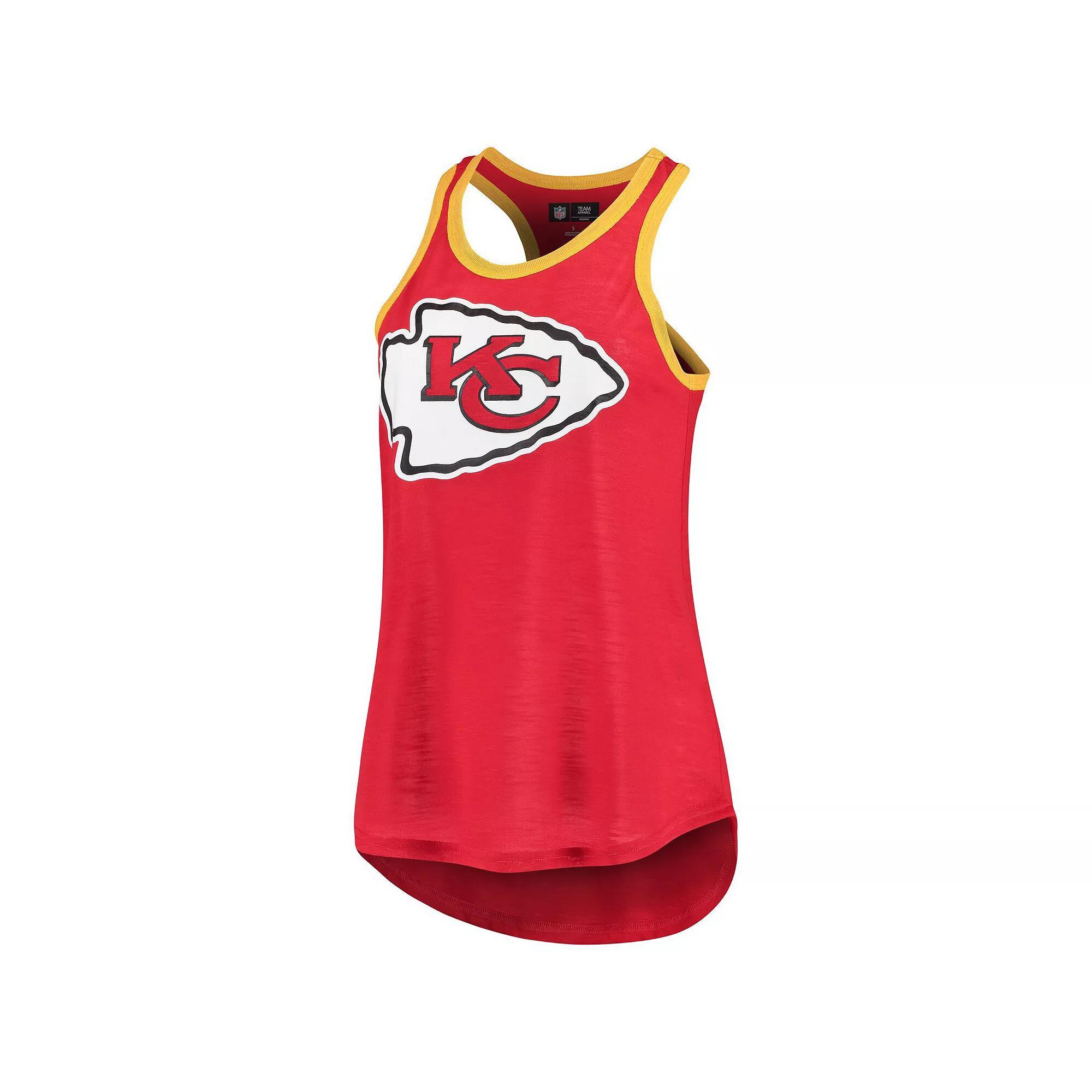 Women's G-III 4Her by Carl Banks Red Kansas City Chiefs Tater Tank Top, Size: Small Product Image