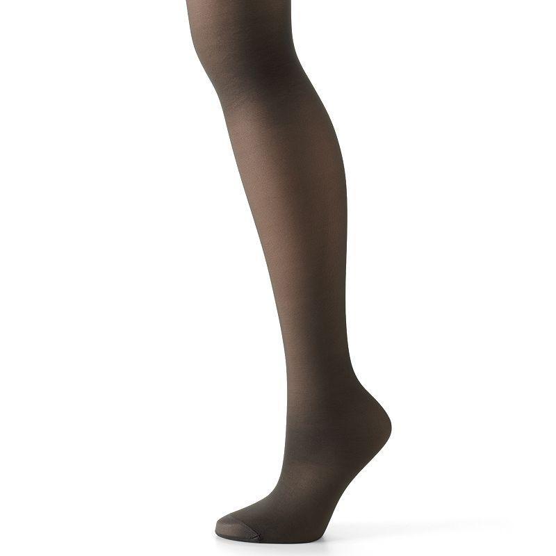 Hanes® Alive Full Support Control-Top Pantyhose, Women's, Barely Black Product Image
