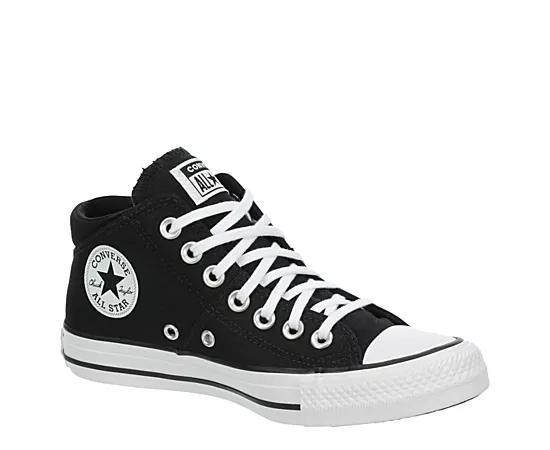 Women's Converse Chuck Taylor All Star Madison Mid Sneakers, Size: 10, Black White Product Image