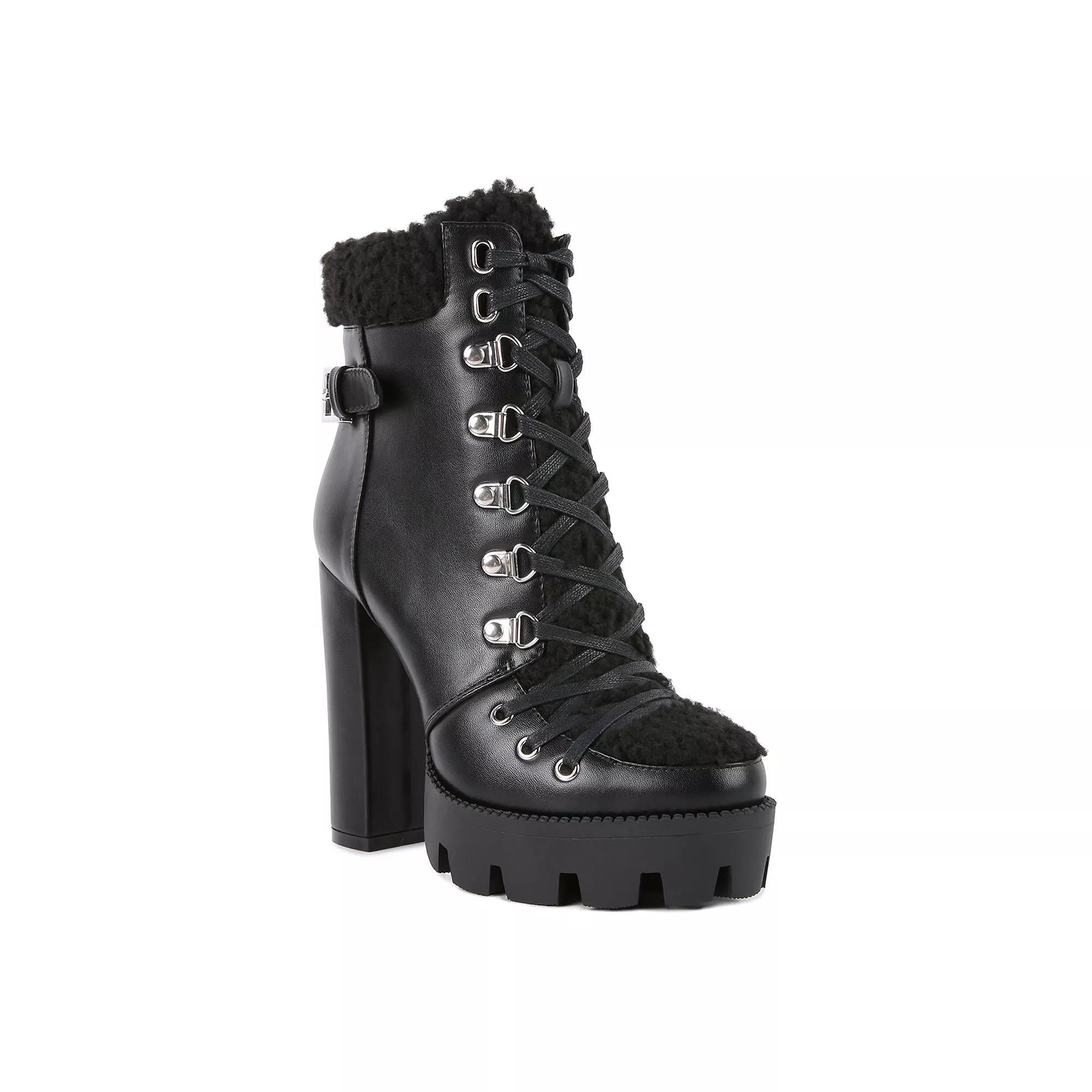 London Rag Pines Women's Ankle Boots, Size: 5, Black Product Image