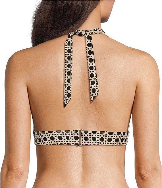 Alex Marie Signature Sculpt Geo Lattice High Waist Swim Bottom Product Image