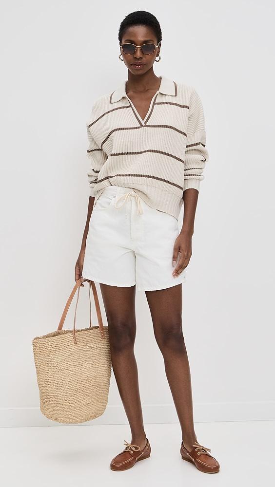Splendid x Cella Jane Stripe Polo Sweater | Shopbop Product Image