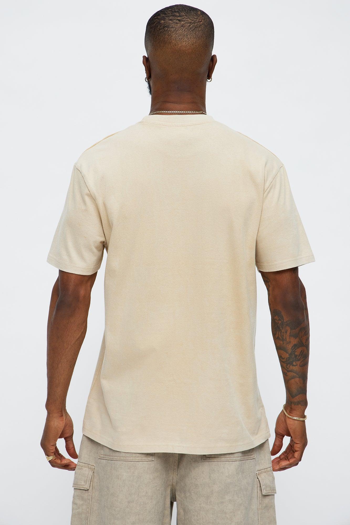 Repent And Fearless Short Sleeve Tee - Khaki Male Product Image