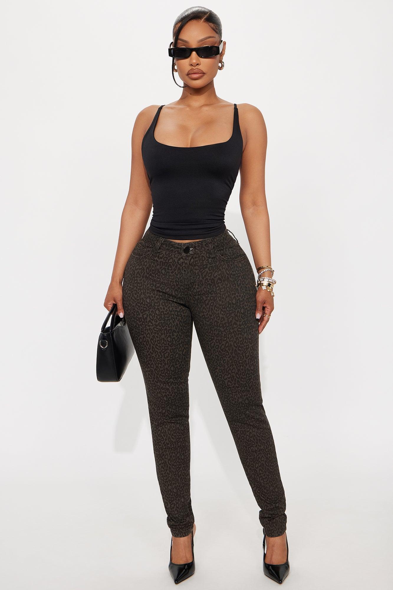 Smooth Double Lined Scoop Neck Cami Top - Black Product Image