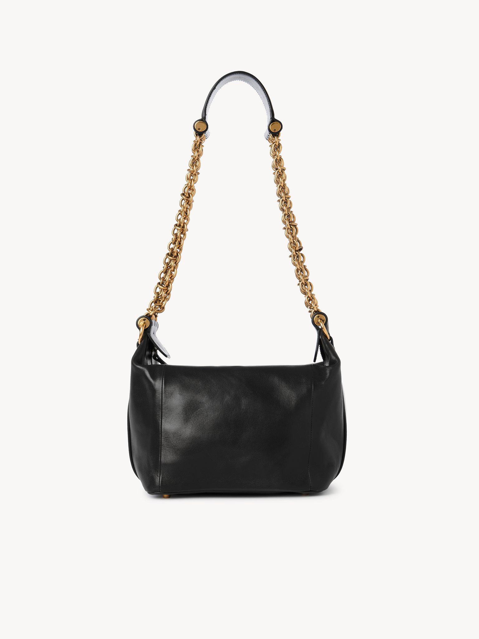 Camera Chain bag in shiny leather Product Image